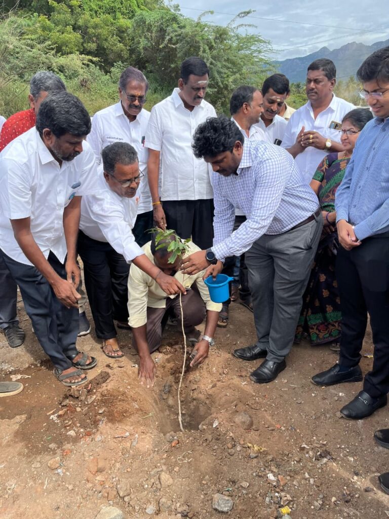 கோவை கணுவாய் தடுப்பணை புனரமைப்பு பணி,மாவட்ட ஆட்சியர் தலைமையில் தொடங்கியது